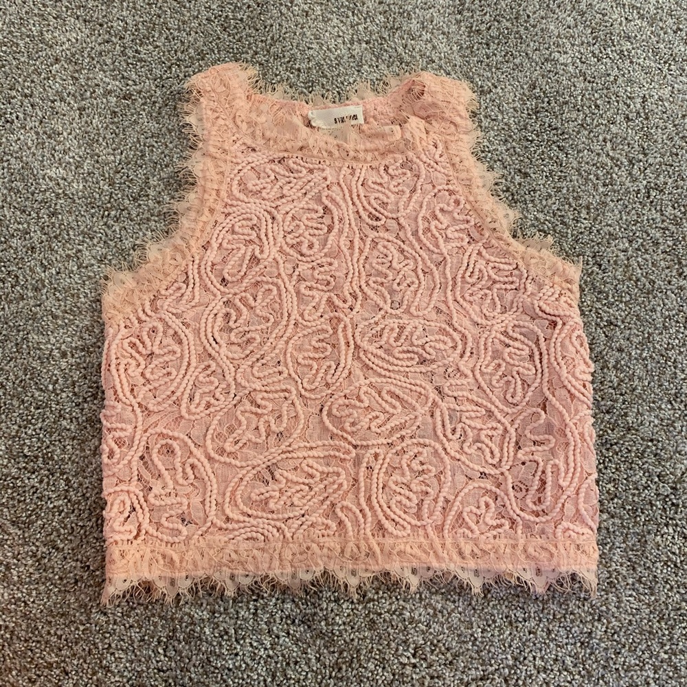5/$25 bundle Lace Tank Top